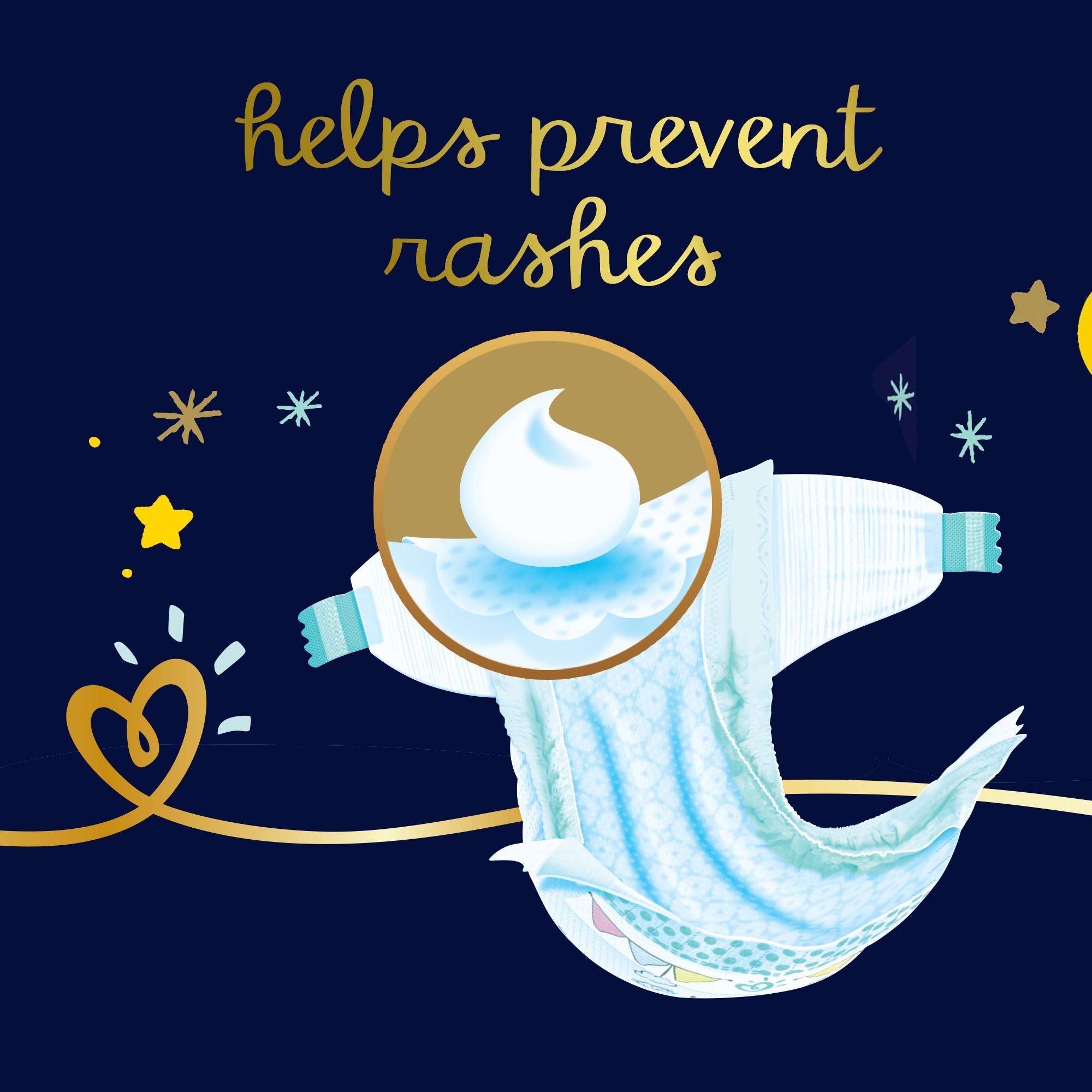 Pampers Premium Care Extra Sleep Protection Night Diapers, Size 5, 12-17Kg, 40 Diaper Count حفاضات بامبرز بريميوم كير لحماية اضافية اثناء النوم، مقاس 5، 12-17 كجم، عدد 40 حفاضة Pampers Premium Care Extra Sleep Protection Night Diapers, Size 5, 12-17Kg, 40 Diaper Count حفاضات بامبرز بريميوم كير لحماية اضافية اثناء النوم، مقاس 5، 12-17 كجم، عدد 40 حفاضة